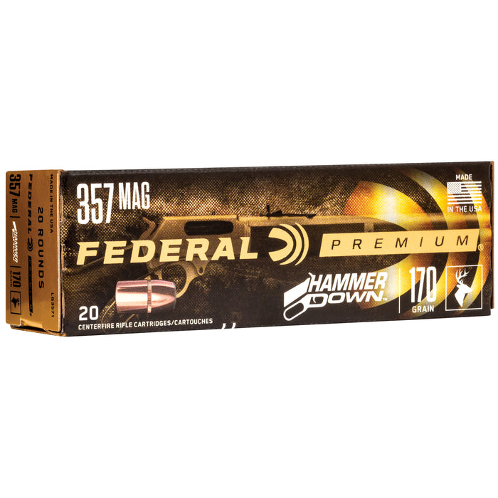 Federal Premium, Fed Lg3571       357       170 Hammer Down  20/10