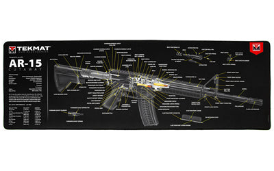 Beck Tek, Llc (tekmat) Ultra Premium Cleaning Mat, Tekmat R44ar15ca    Ultra44 Ar15 Cut Away Mat