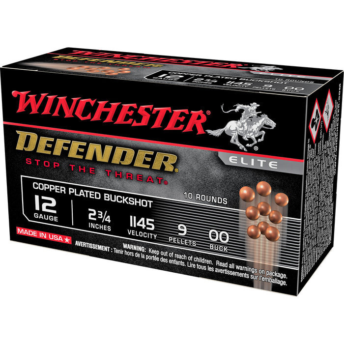 Winchester Ammo Defender, Win Sb1200pd   Dfndr   Cp  00  Buck  10/10