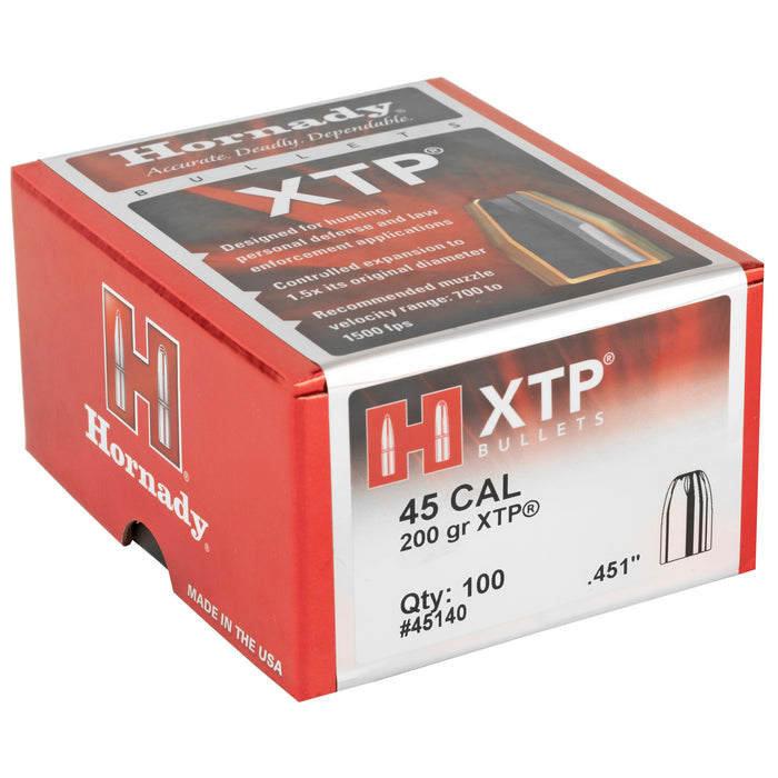 Hornady Xtp, Horn 45140  Bull .451  200 Hpxtp            100/15