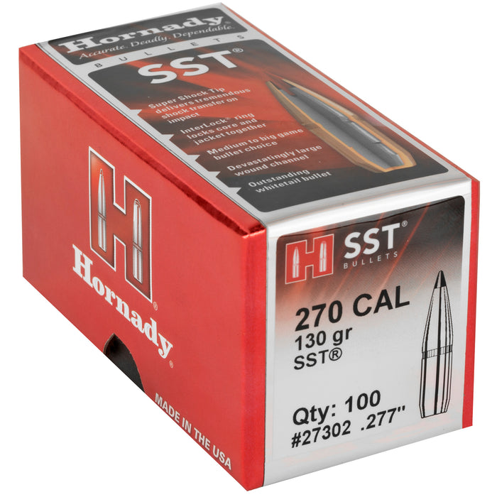 Hornady Sst, Horn 27302  Bull .277 130 Sst               100/25