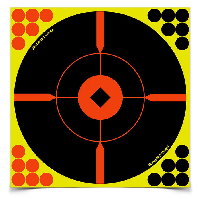 Birchwood Casey Shoot-n-c, Bir 34806 Shoot-n-c 8"  Bullseye Bmw           6pk