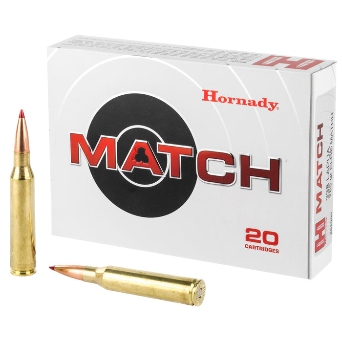 Hornady Match, Horn 82300  338 Lap 285 Eldm                 20/06