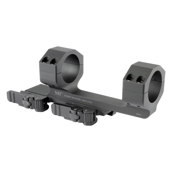 Midwest Industries Inc Qd Offset Mount, Midwest Mi-qd30sm       30mm Qd Scp Mnt 1.5 Offset