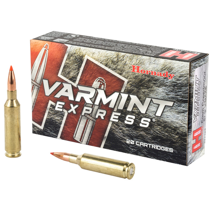 Hornady Varmint Express, Horn 81393  6mm Crd  87 Vmax                 20/10