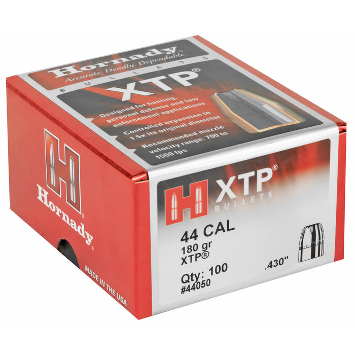 Hornady Xtp, Horn 44050  Bull .430  180 Hpxtp            100/15