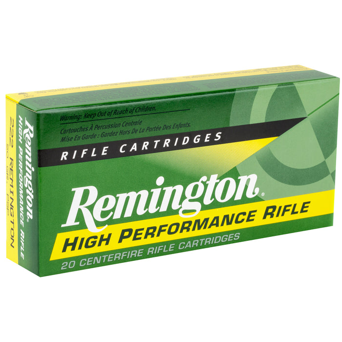 Remington Ammunition High Performance, Rem 21303 R222r1  222       50 Psp          20/10