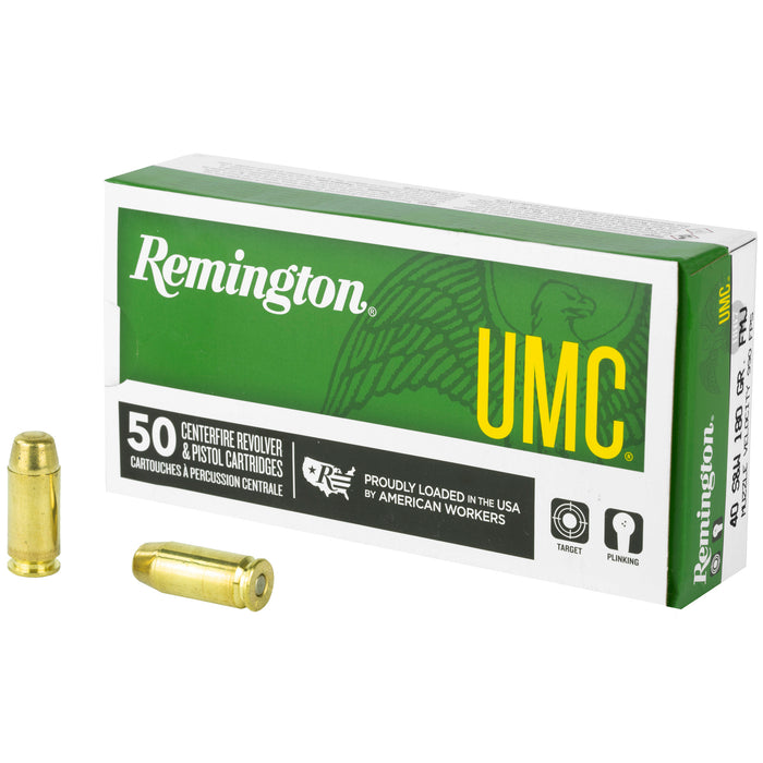 Remington Ammunition Umc, Rem 23742 L40sw3   Umc 40s         180mc    50/10