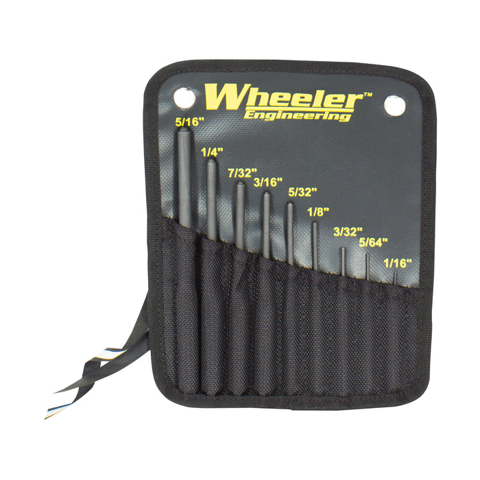 Wheeler Roll Pin Punch Set, Wheelr 204513  Roll Pin Punch Set
