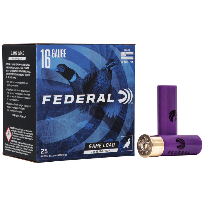 Federal Game-shok, Fed H1636     Gmshk Hb   16    11/8      25/10