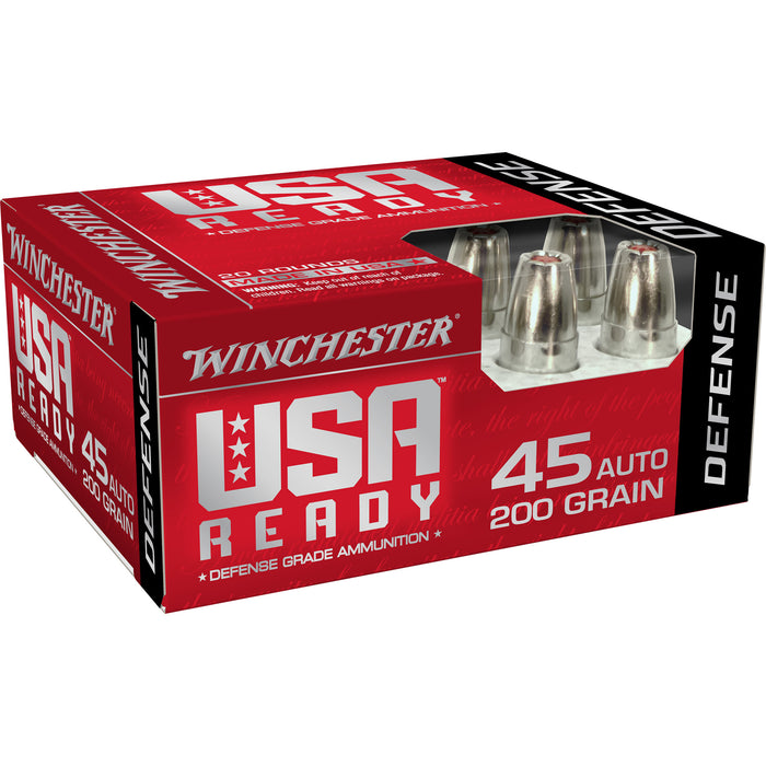 Winchester Ammo Usa Ready, Win Red45hp   45         200 Hexhp   20/10 Usready