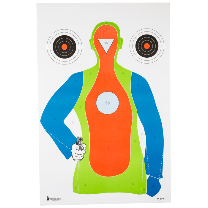 Action Target Inc High Visibility Fluorescent, Action Prb21e100  Hivis Flrscnt Trgt        100 Bx