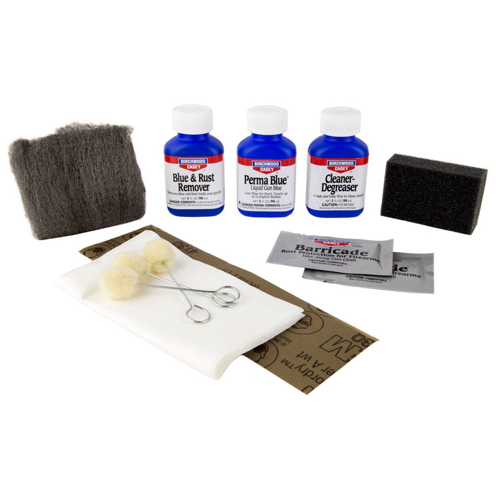 Birchwood Casey Perma Blue, Bir 13801 Perma Blue Liqd  Gun Comlete Kit