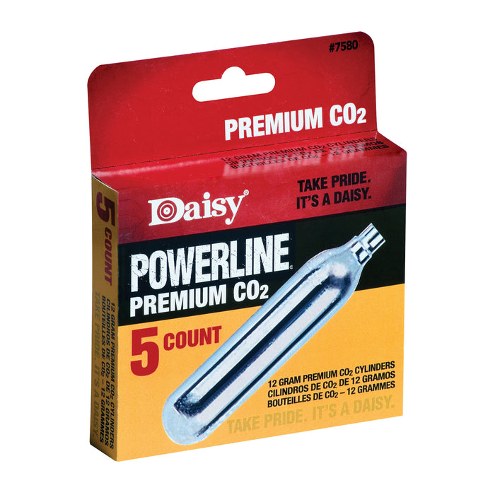 Daisy Powerline, Daisy 997580-611 Co2 Cylinders     5pk