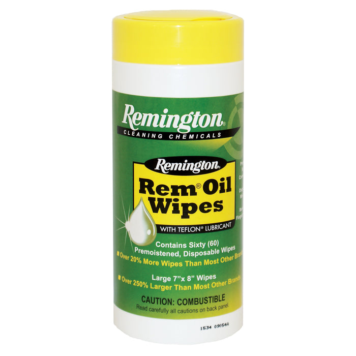 Remington Accessories Rem Oil, Rem-18384 Rem-oil Pop Up Wipes    60ct