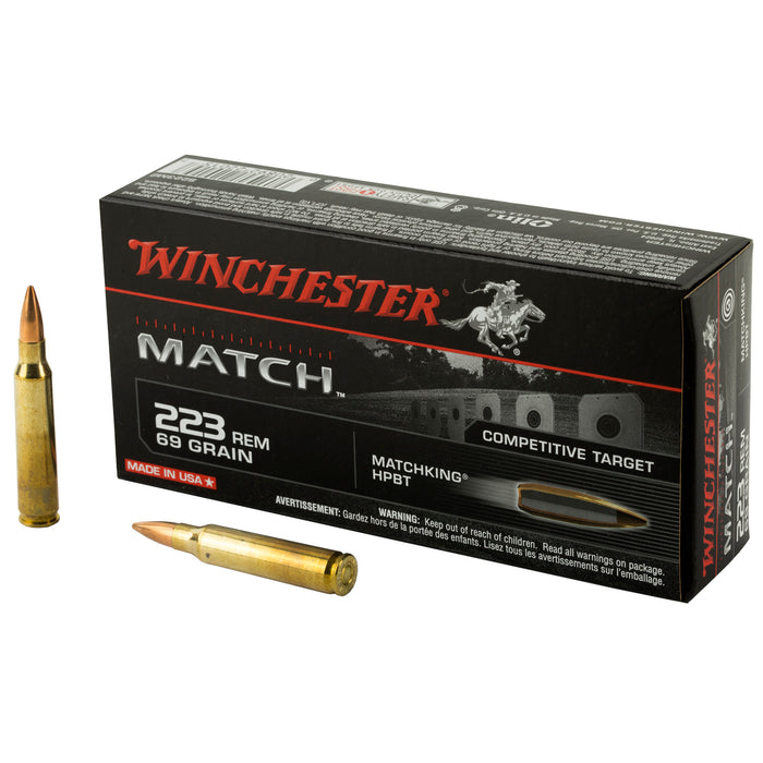 Winchester Ammo Match, Win S223m2        223     Match      20/10