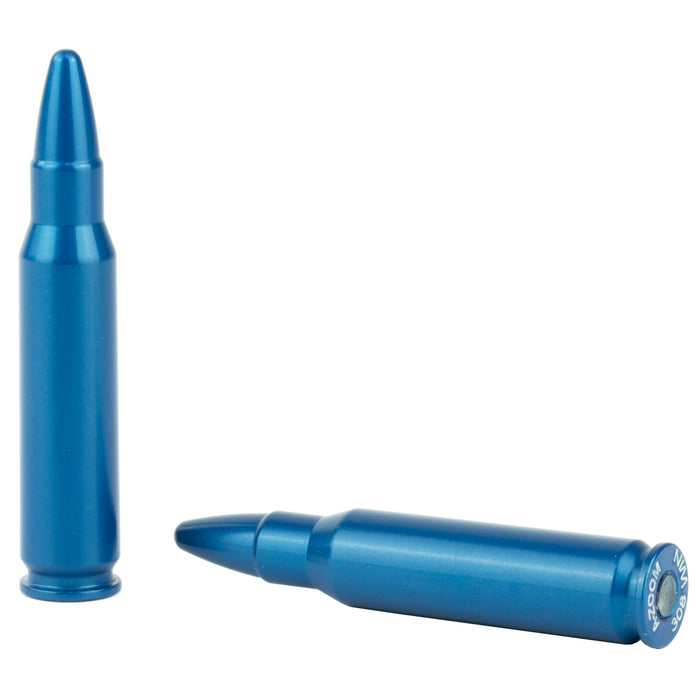 A-zoom Rifle Training Rounds, Azoom 12328      Blue Snap Caps 308win        10pk