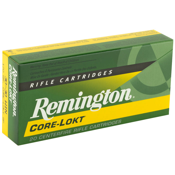 Remington Ammunition Core-lokt, Rem 27820 R30302  3030 Wn   170 Spcl        20/10