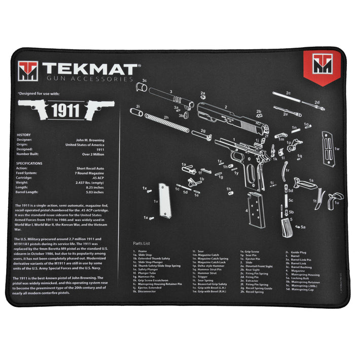 Beck Tek, Llc (tekmat) Ultra Premium Mat, Tekmat R201911 Ultra 20 1911 Cleaning Mat