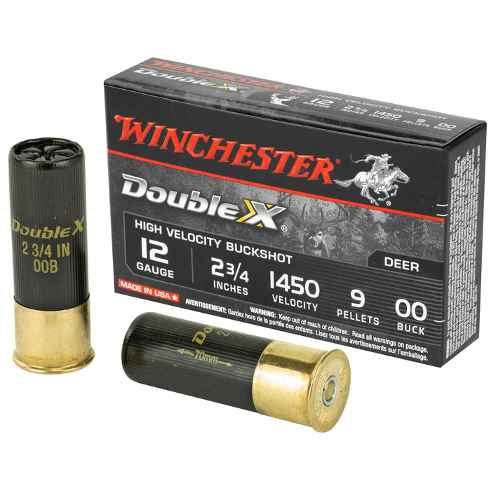 Winchester Ammo Double X, Win Sb1200     Suprm 2mag Cop  Buck   5/50