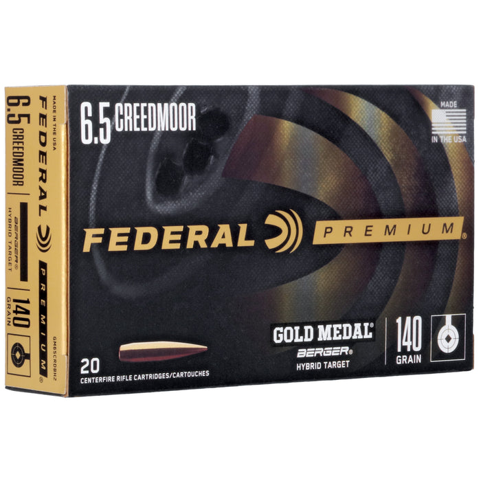 Federal Premium, Fed Gm65crdbh2     6.5crd  140 Berger Hy    20/10