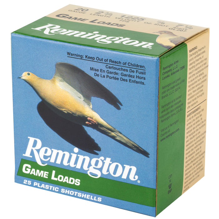 Remington Ammunition Lead Game Loads, Rem 20042 Gl207    20ga Game Load           25/10