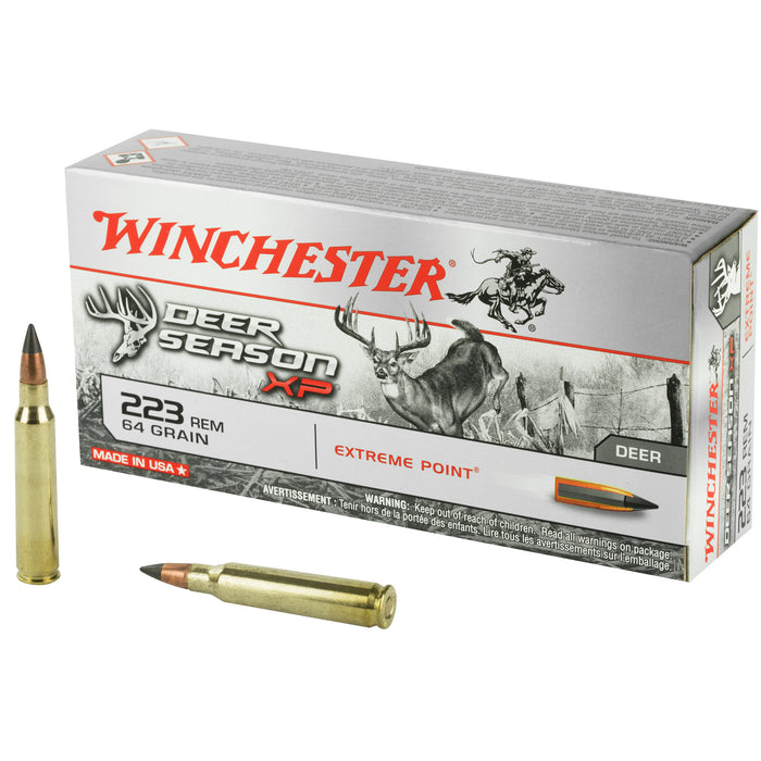 Winchester Ammo Deer Season Xp, Win X223ds        223     64 Ep      20/10  Deer