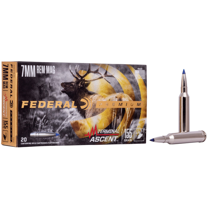 Federal Premium, Fed P7rta1         7mm Mg  155 Term Ascent  20/10