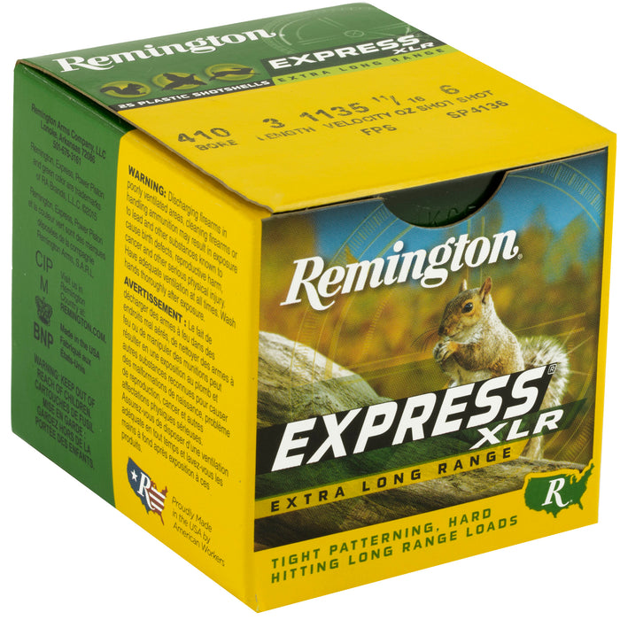 Remington Ammunition Express Xlr, Rem 20775 Sp4136   410 Express              25/10