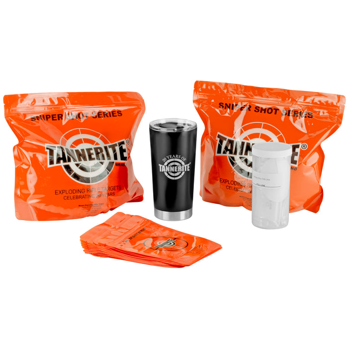 Tannerite Exploding Target, Tan 10 Lb Gift Pk W/tumbler  20 Targets