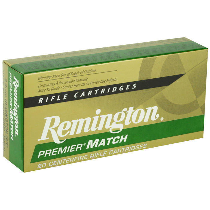 Remington Ammunition Premier, Rem 27676 Rm68r1    Matchking 115 Bthp      20/10