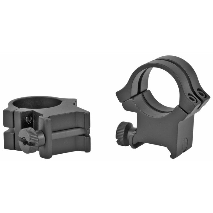 Weaver Mounts Scope Ring Set, Weav 49049 Rings Quad-lock 1in Xhi Mat