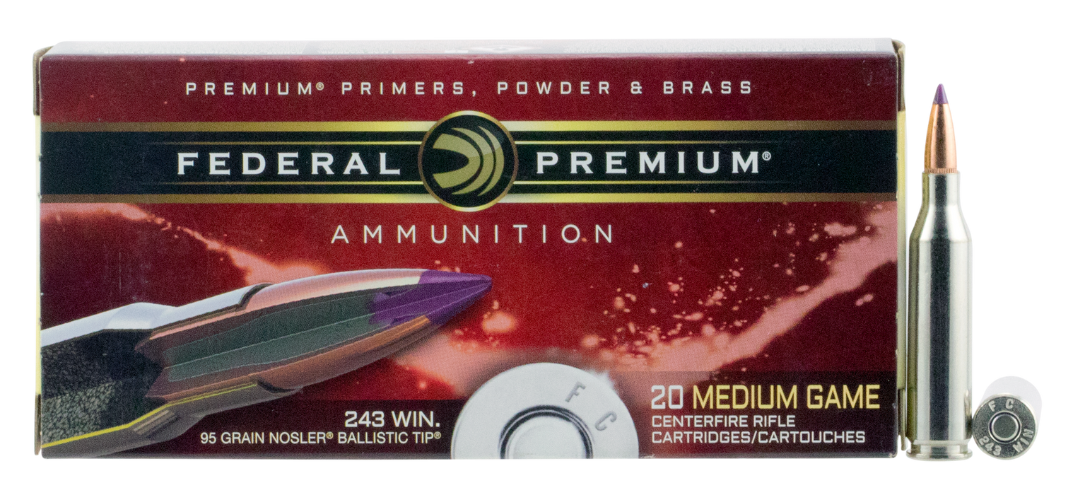 Federal Premium, Fed P243j          243      95 Nbt          20/10