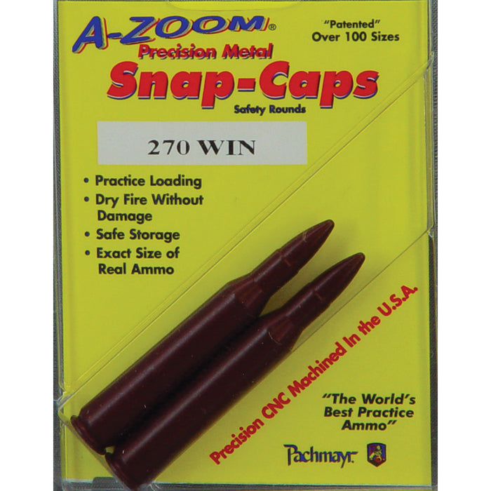 A-zoom Rifle Snap Caps, Azoom 12224      Snap Caps 270                 2pk