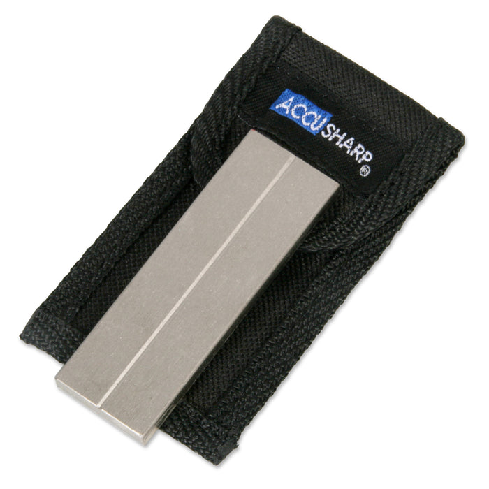 Accusharp Pocket Stone, Fpi 027c  Accusharp 3in Diamond Pocket Stone W/pch