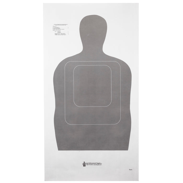 Action Target Inc Tq-15, Action Tq15gray100    Tq-15 Gray Targets    100 Bx