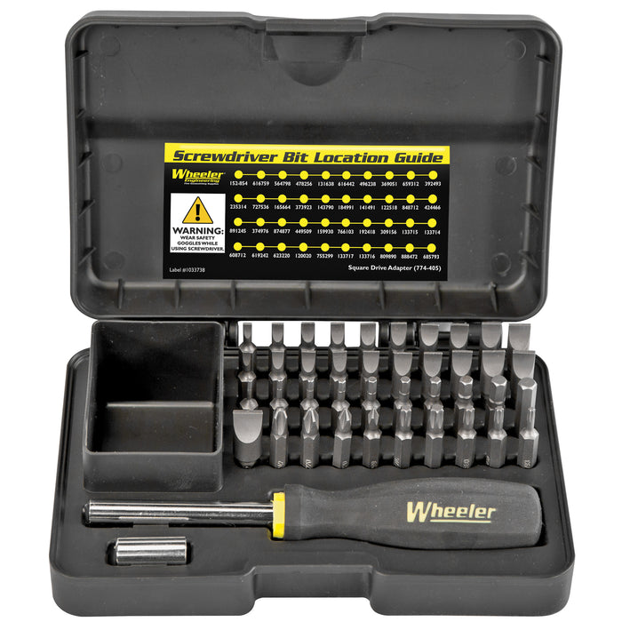 Wheeler Professional Gunsmithing, Wheelr 954621  Pro Screwdriver Set            43pc