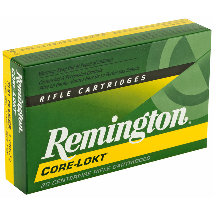 Remington Ammunition Core-lokt, Rem 29031 R7msr1  7mm Mau   140 Psp         20/10