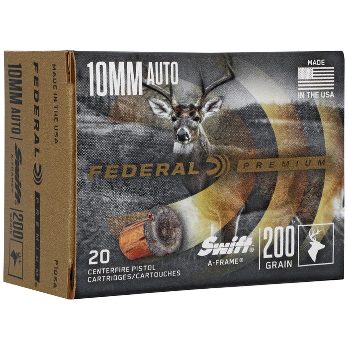 Federal Premium, Fed P10sa        10mm      200 Swft Afrm   20/10