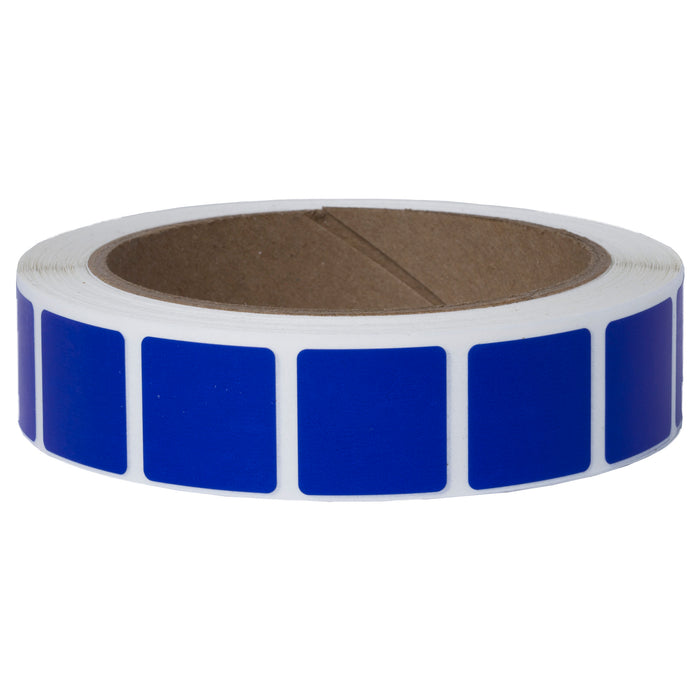 Action Target Inc Square Target Pasters, Action Past/txbl Pasters Blue 1000 7/8 Sq Per Roll