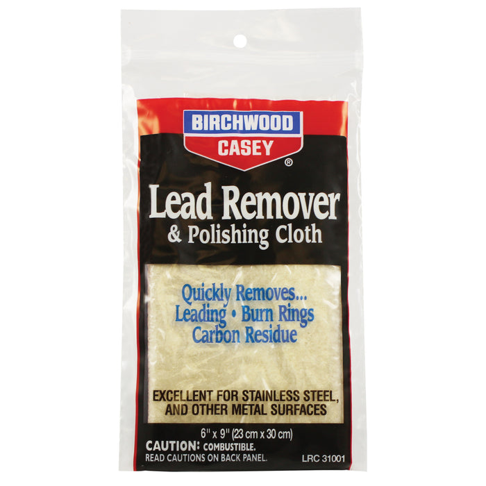 Birchwood Casey Lead Remover, Bir 31002 Lead Remover/polishing Cloth