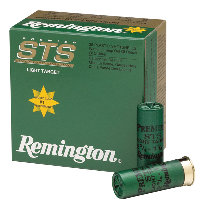 Remington Ammunition Premier, Rem 28869 Sts12nh8a  12      8   11/8      100/2