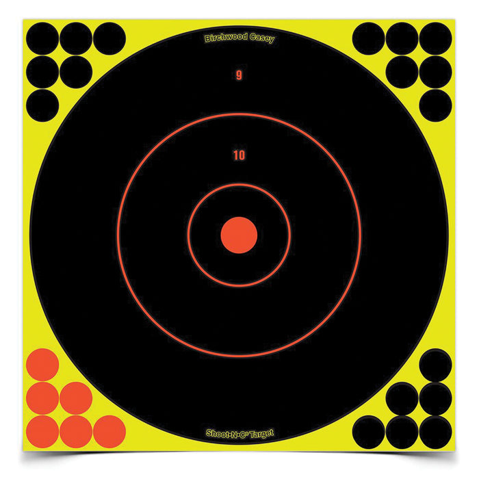 Birchwood Casey Shoot-n-c, Bir 34012 Shoot-n-c 12" Bullseye               5pk