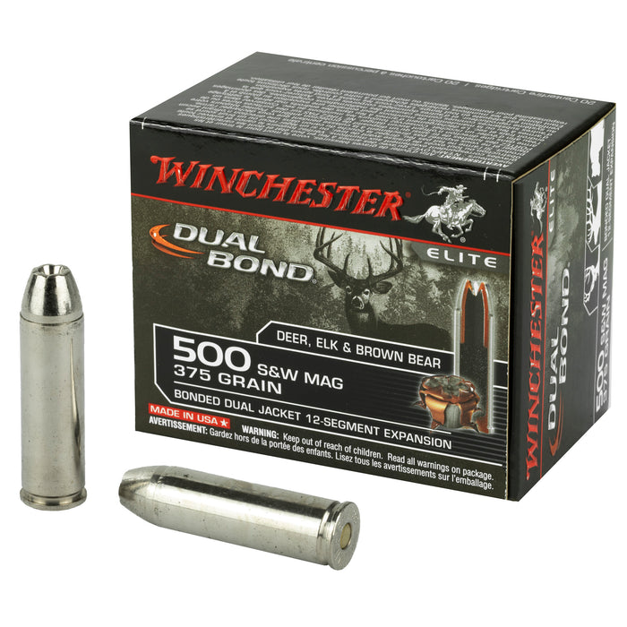 Winchester Ammo Dual Bond, Win S500swdb  500sw    375 Db        20/10