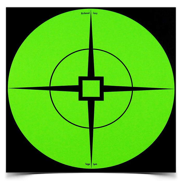 Birchwood Casey Target Spots, Bir 33936 Target Spots 6"  Green              10pk