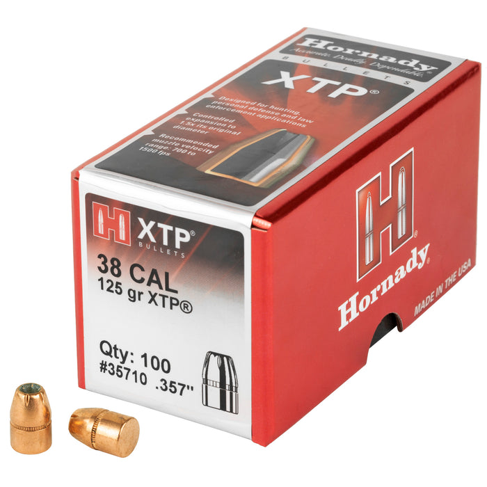 Hornady Xtp, Horn 35710  Bull .357  125 Hpxtp            100/25