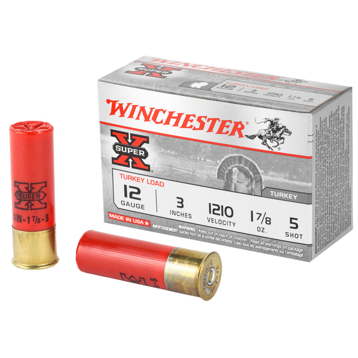 Winchester Ammo Super X, Win X123mt5   Sup-x Cp Trky 17/8    10/10