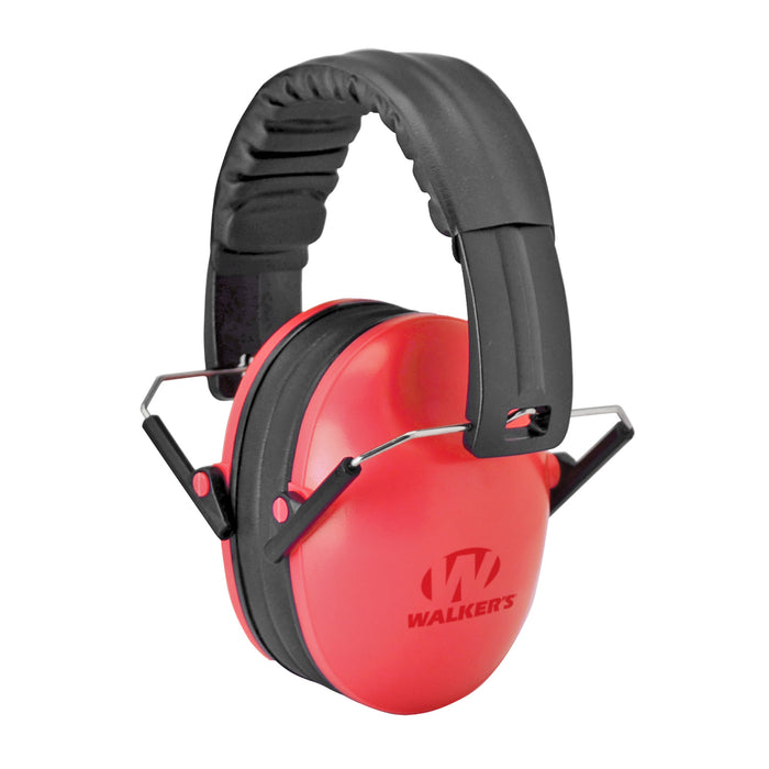 Walkers Game Ear Folding Passive Muff, Wlkr Gwp-fkdm-cor   Passive Fld Kid Muff Coral