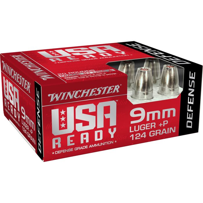 Winchester Ammo Usa Ready, Win Red9hp    9mm        124 Hexhp   20/10 Usready