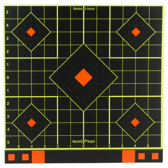 Birchwood Casey Shoot-n-c, Bir 34207 Shoot-n-c 12" Sightin                5pk